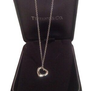 Tiffany & Co | Elsa Peretti | Open Heart Pendant | Sterling silver